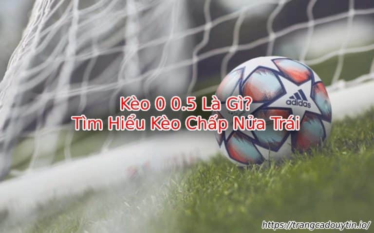 Kèo 0 0.5 Là Gì? Tìm Hiểu Kèo Chấp 1/4 Trong Cá Cược Bóng Đá