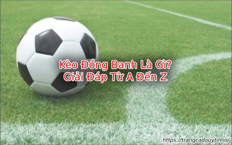 Kèo Đồng Banh Là Gì? Tất Tần Tật Về Loại Kèo Hấp Dẫn Này